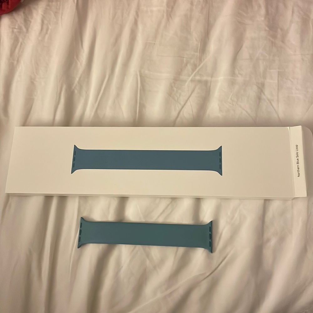 Northern blue solo loop Apple Watch band